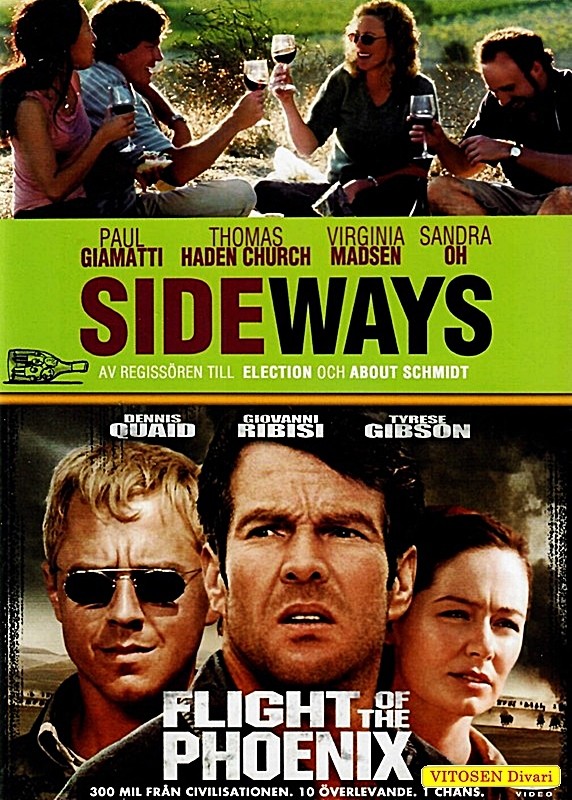 Sideways / Flight of the Phoenix, ruotsalainen kansi